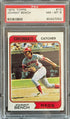 1974 Topps #10 Johnny Bench PSA 8
