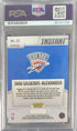 2024-25 Panini Instant Shai Gilgeous-Alexander Autograph PSA/DNA Certified