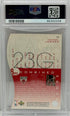 1997 Upper Deck #T7 Michael Jordan Teammates PSA 7