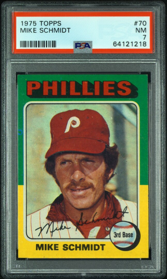 1975 Topps Mike Schmidt PSA 7 #70