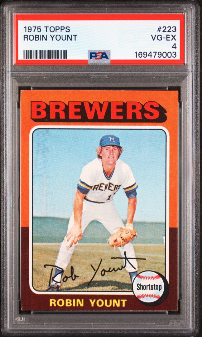 1975 Topps Robin Yount PSA 4 #223
