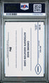2024 Topps Chrome Rookie Autographs Variations Bo Nix PSA 10 #RABNI