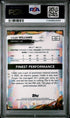 2024 Topps Finest Caleb Williams Checkerboard PSA 10 #247