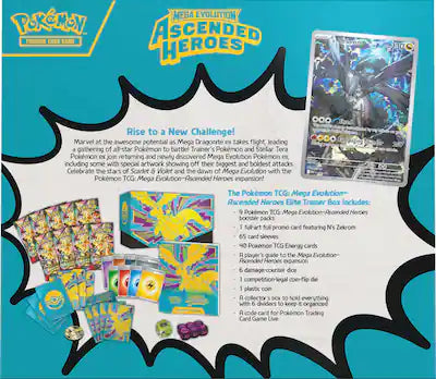 Pokemon Mega Evolution Ascended Heroes Elite Trainer Box