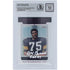 2005 Topps Chrome Joe Greene Autograph Golden Moments White Ink Beckett Fanatics Authentic "HOF 87" Inscription