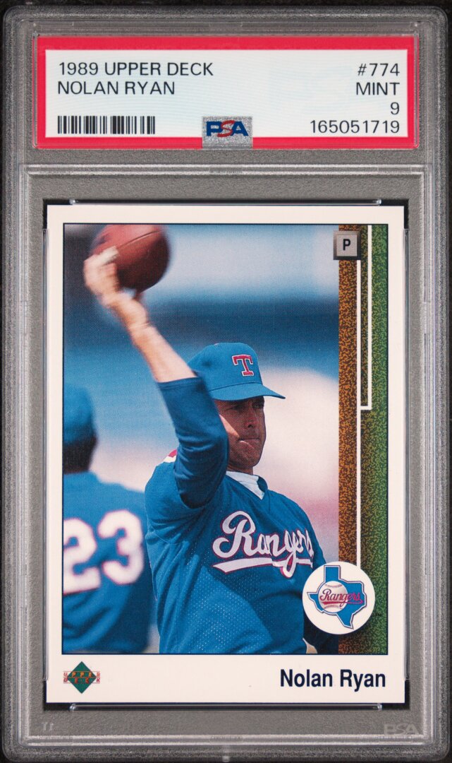 1989 Upper Deck Nolan Ryan PSA 9 #774