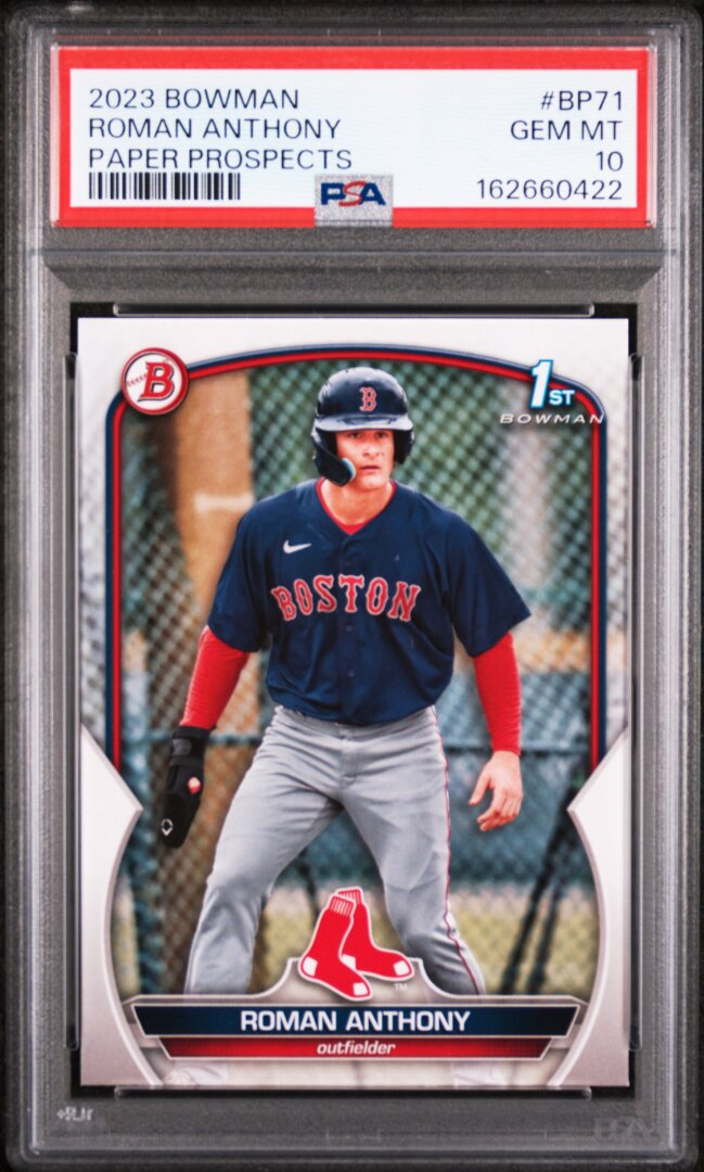 2023 Bowman Paper Prospects Roman Anthony PSA 10 #BP71