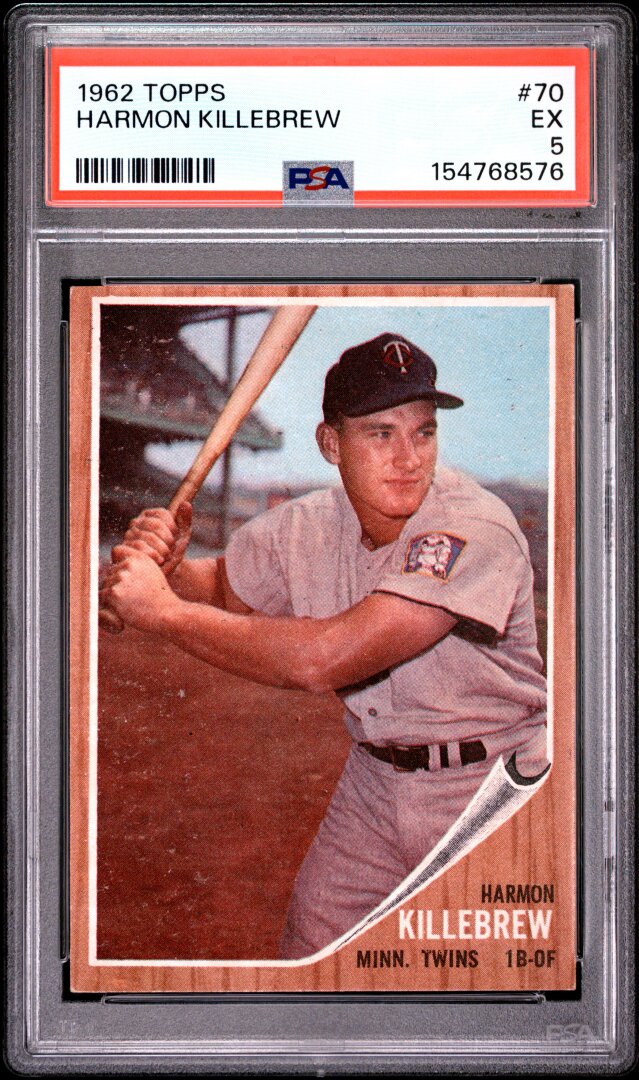 1962 Topps Harmon Killebrew PSA 5 #70