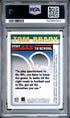 2003 NFLPA Stay Cool In School Tom Brady PSA 9