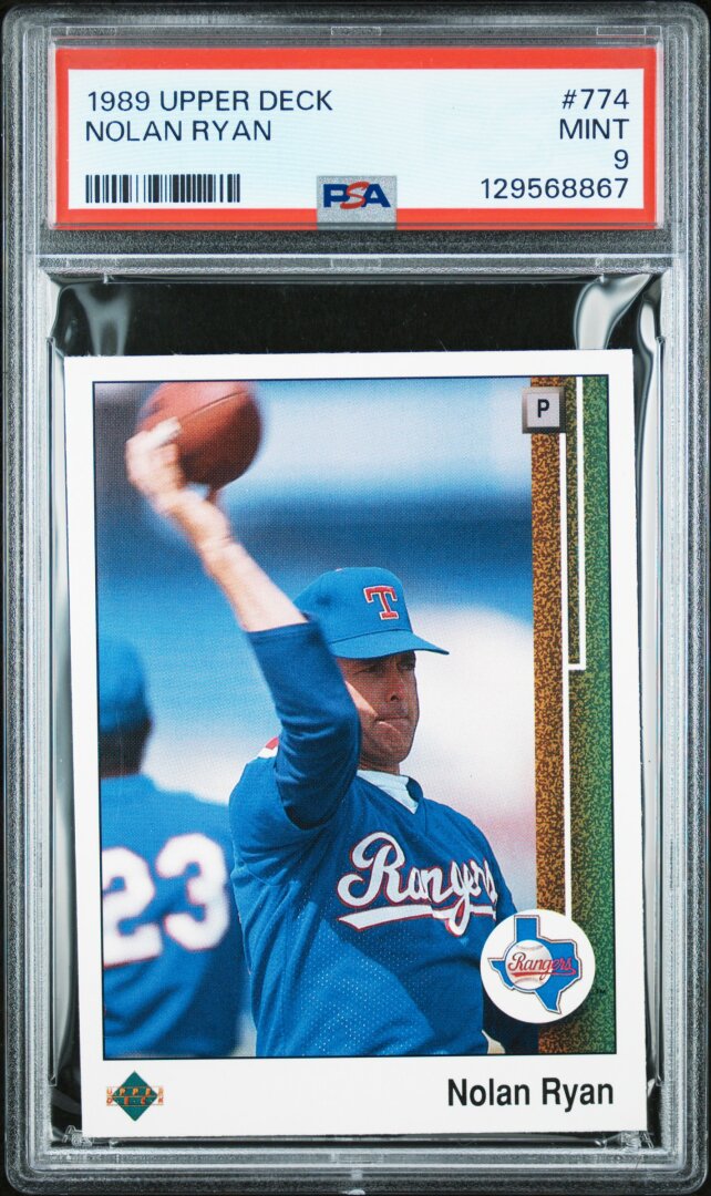 1989 Upper Deck Nolan Ryan PSA 9 #774