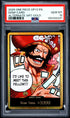 2025 One Piece OP13 Carrying On His Will Don!! Card Alternate Art Gold PSA 10