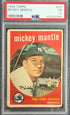 1959 TOPPS 10 MICKEY MANTLE PSA 1.5