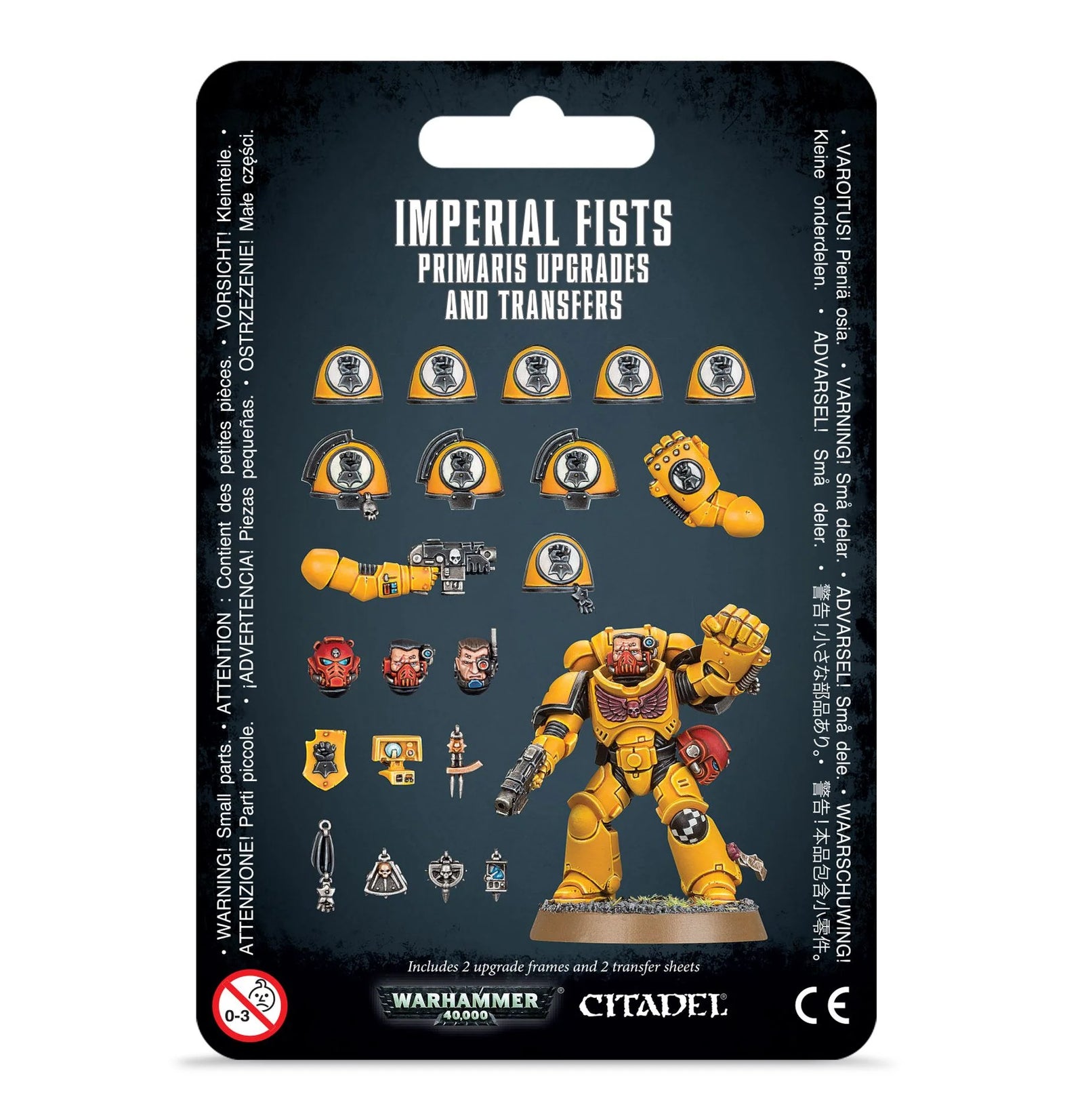 Warhammer 40K: Imperial Fists Primaris Upgrades and Transfers