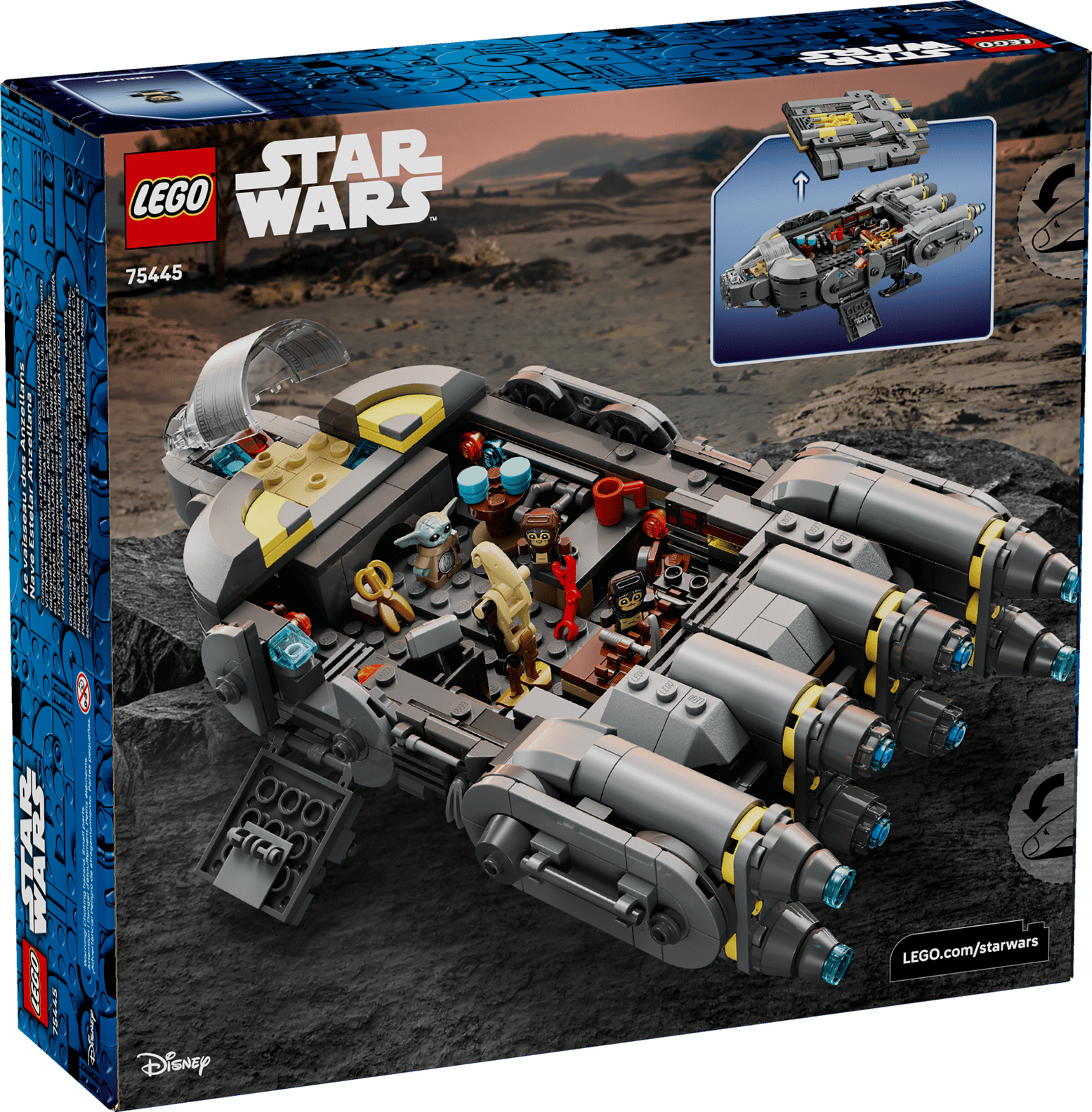 Lego Star Wars Anzellan Starship 75445
