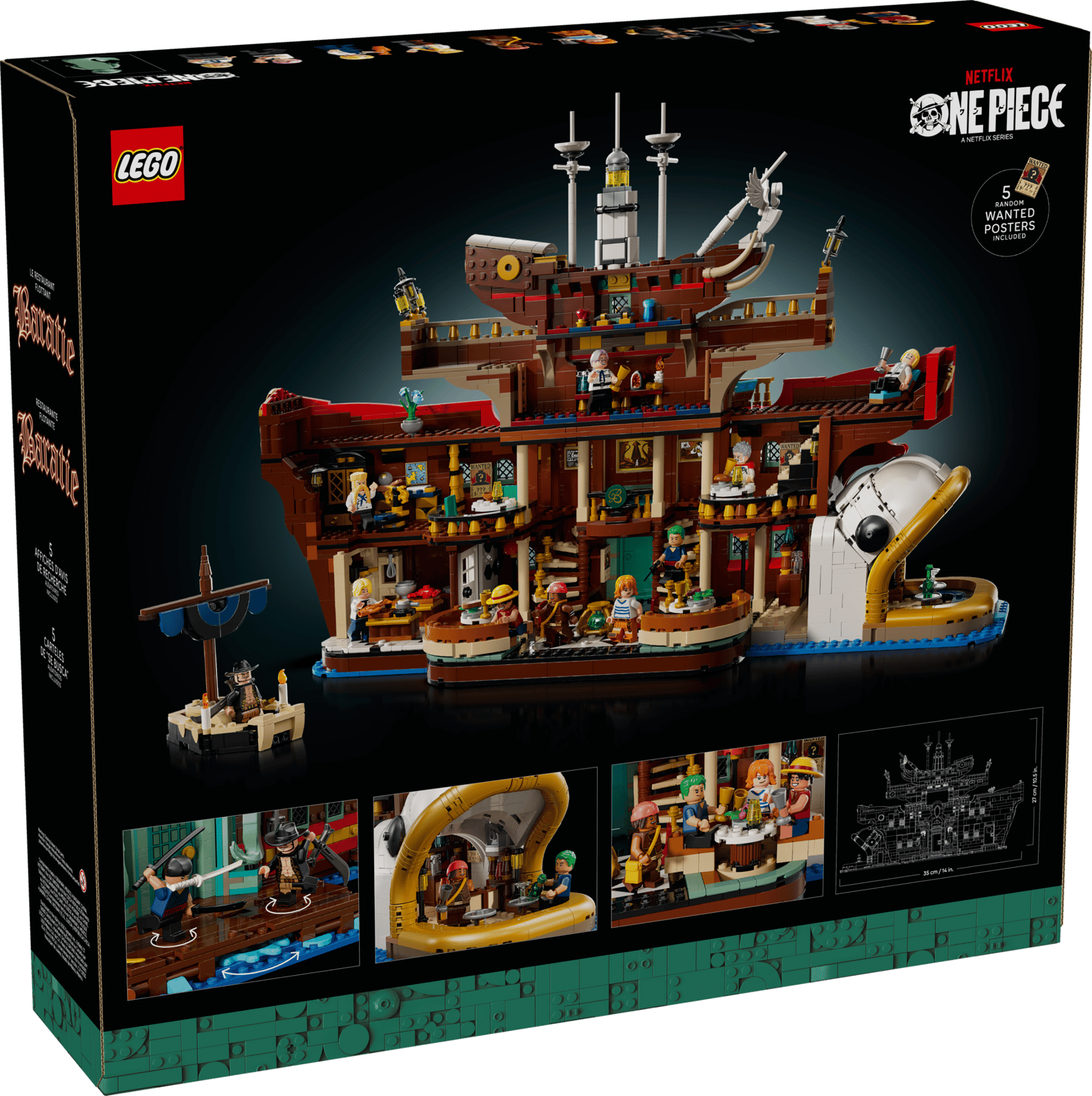Lego One Piece The Baratie Floating Restaurant 75640