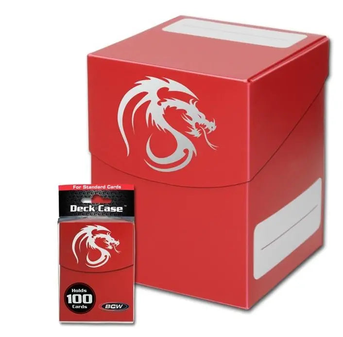 BCW Deck Box Large - Red