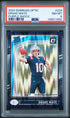 2024 Panini Donruss Optic 229 Drake Maye Purple Shock PSA 8
