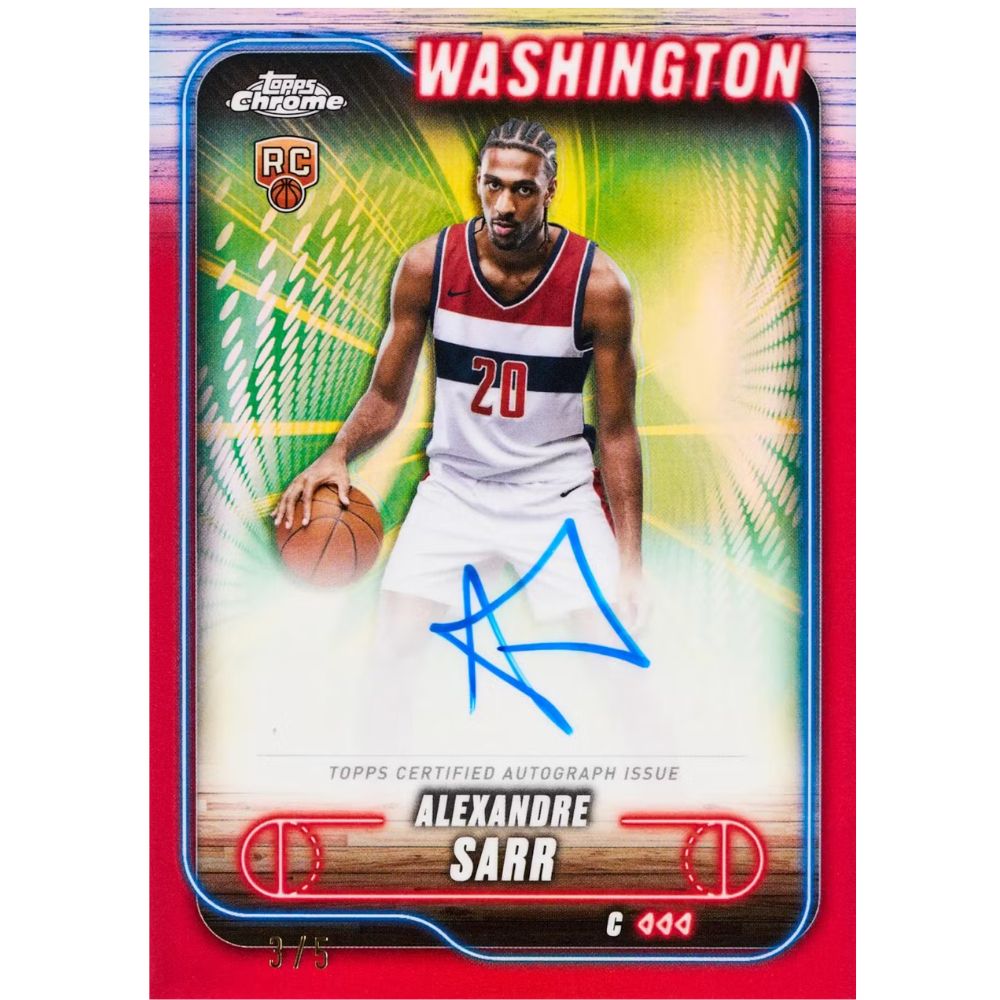 2024-25 Topps Chrome NBA Basketball Blaster Box