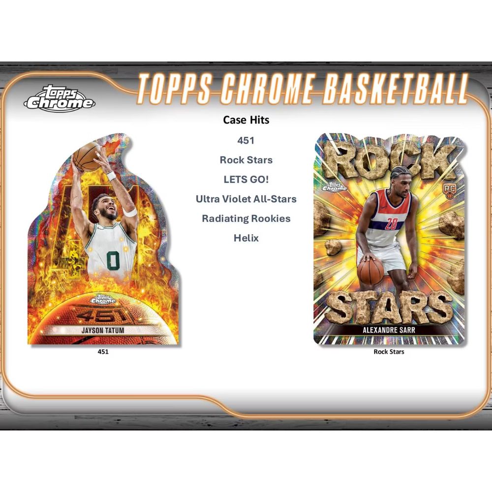 2024-25 Topps Chrome NBA Breaker Delight Box