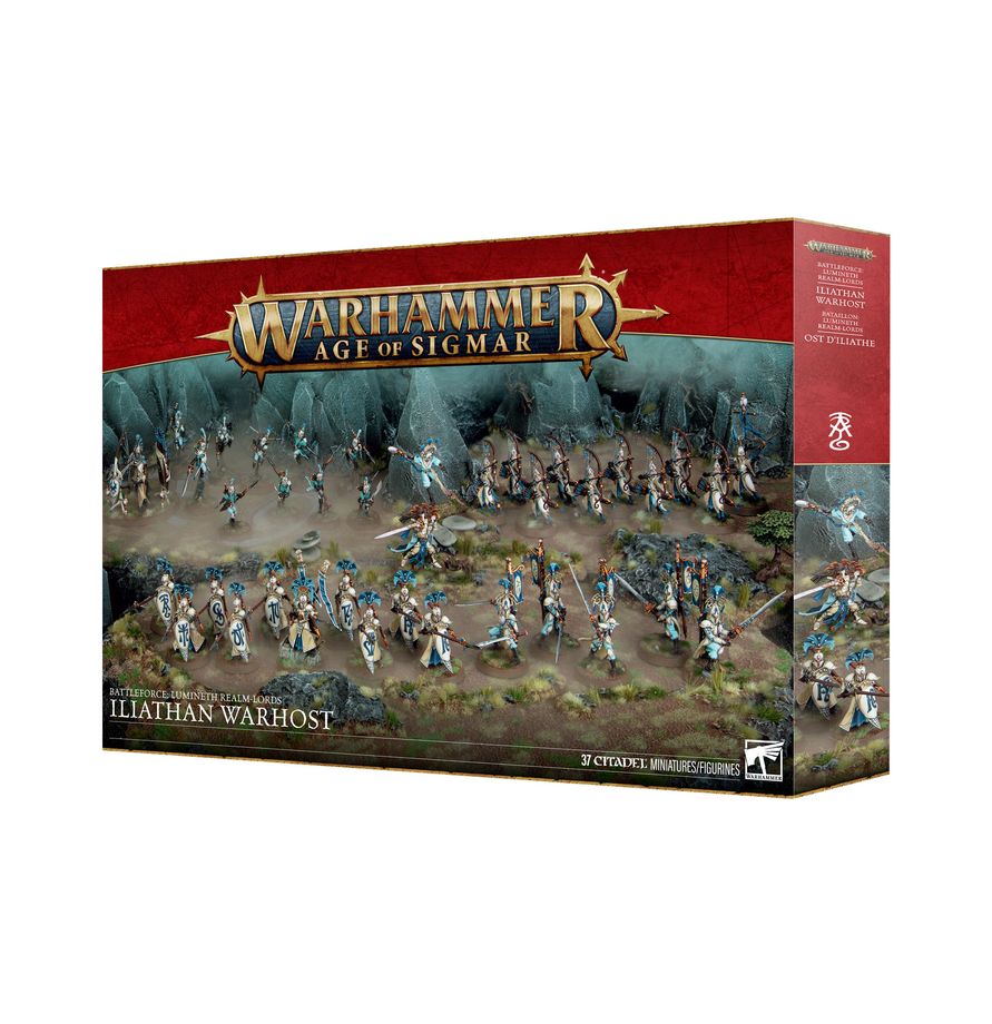 Warhammer Age of Sigmar Battleforce Lumineth Realm-lords Iliathan Warhost