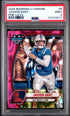 2024 Bowman University Chrome 6 Jaxson Dart Pink Lava PSA 9