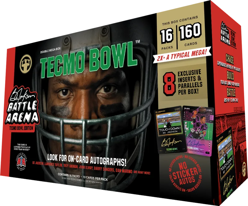 Bo Jackson Battle Arena Tecmo Edition Double Mega Box