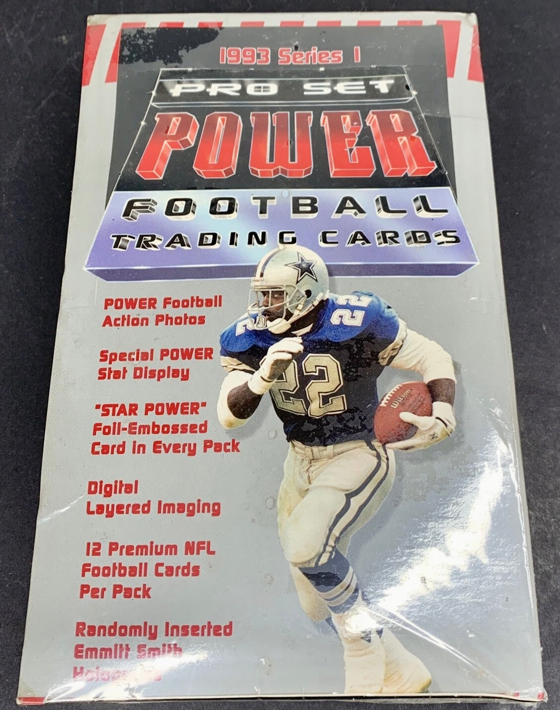 1993 Pro-Set Power Series 1 Football Box