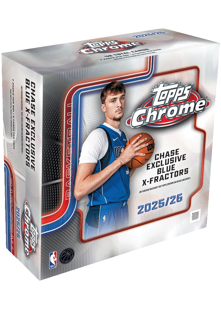 2025-26 Topps Chrome Basketball Mega Box