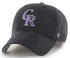 Colorado Rockies Black Basic 47 MVP Baseball Hat - Youth