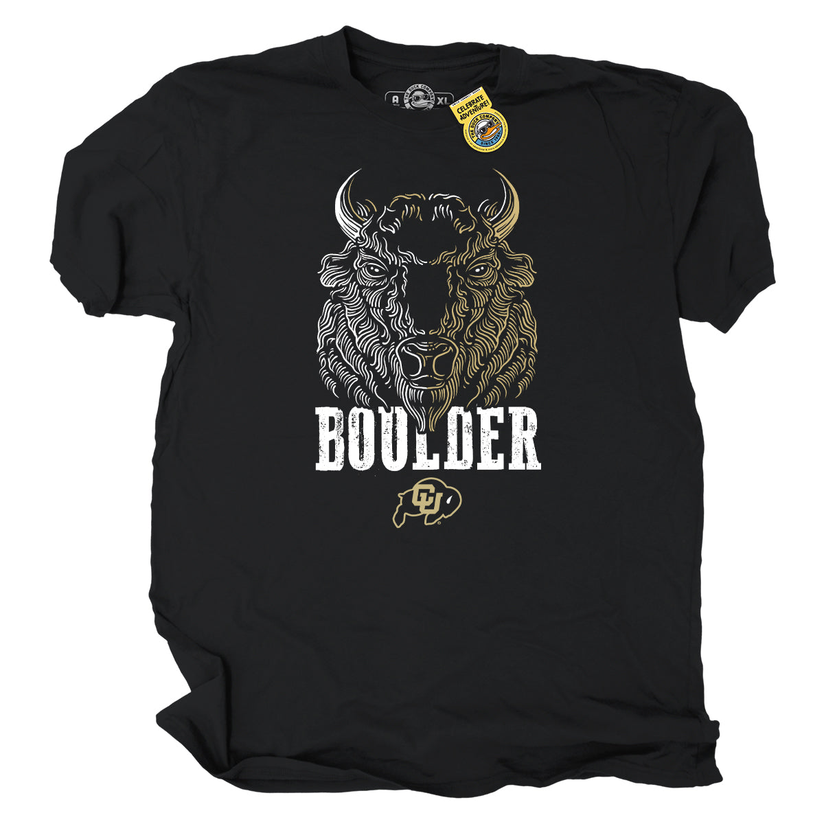 CU Boulder University Dramatic Mascot T-Shirt