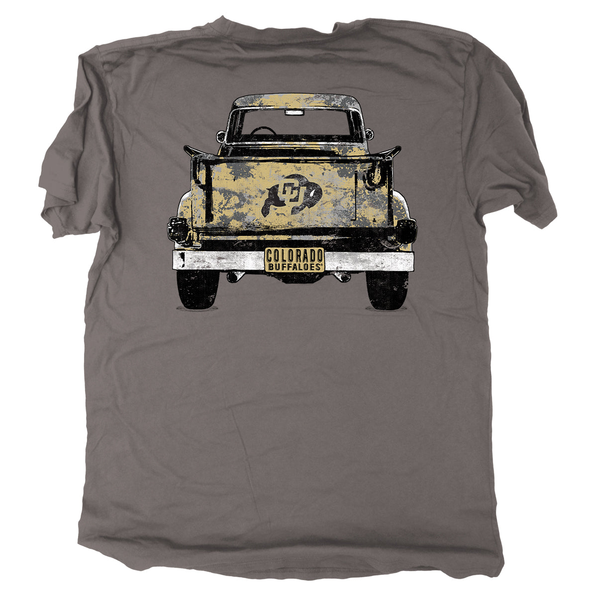 CU Boulder University Pickup Truck T-Shirt