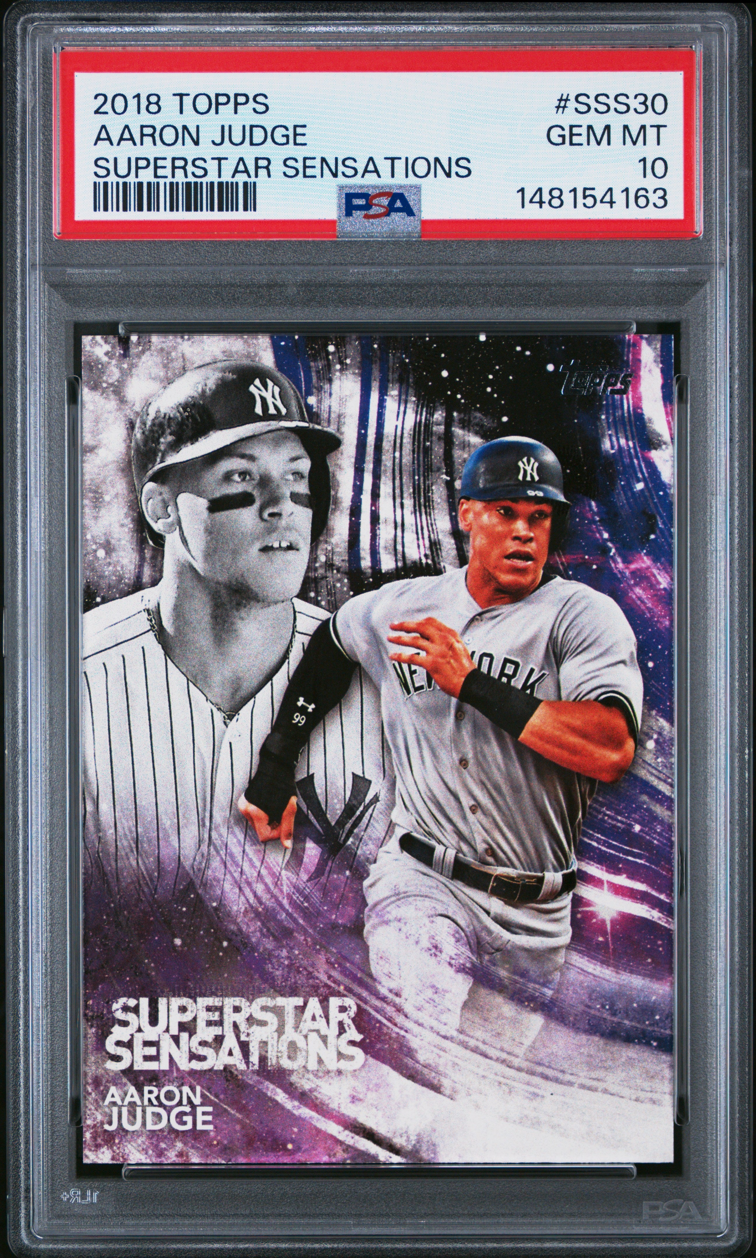 2018 Topps Superstar Sensations Sss30 Aaron Judge PSA 10