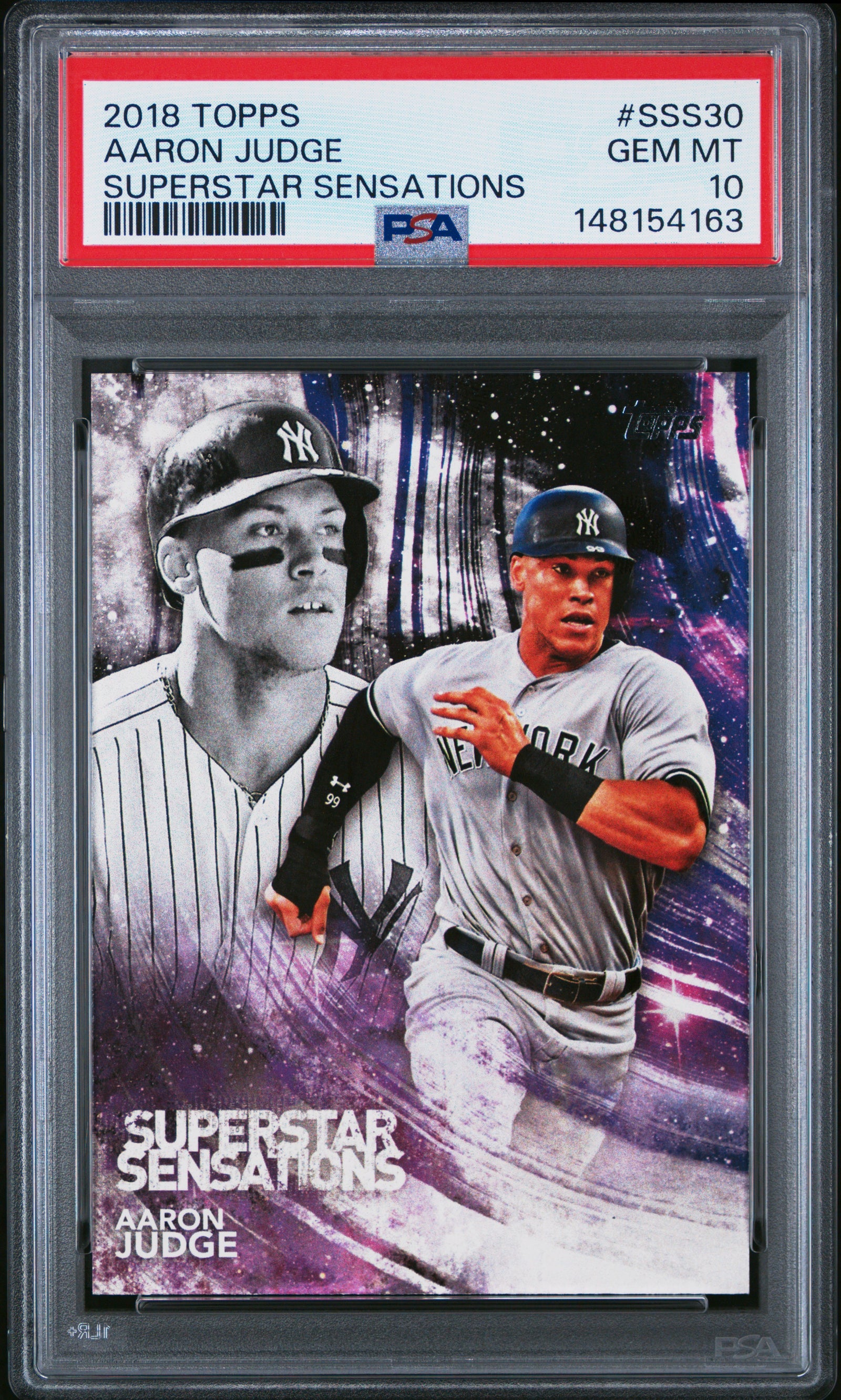 2018 Topps Superstar Sensations Sss30 Aaron Judge PSA 10