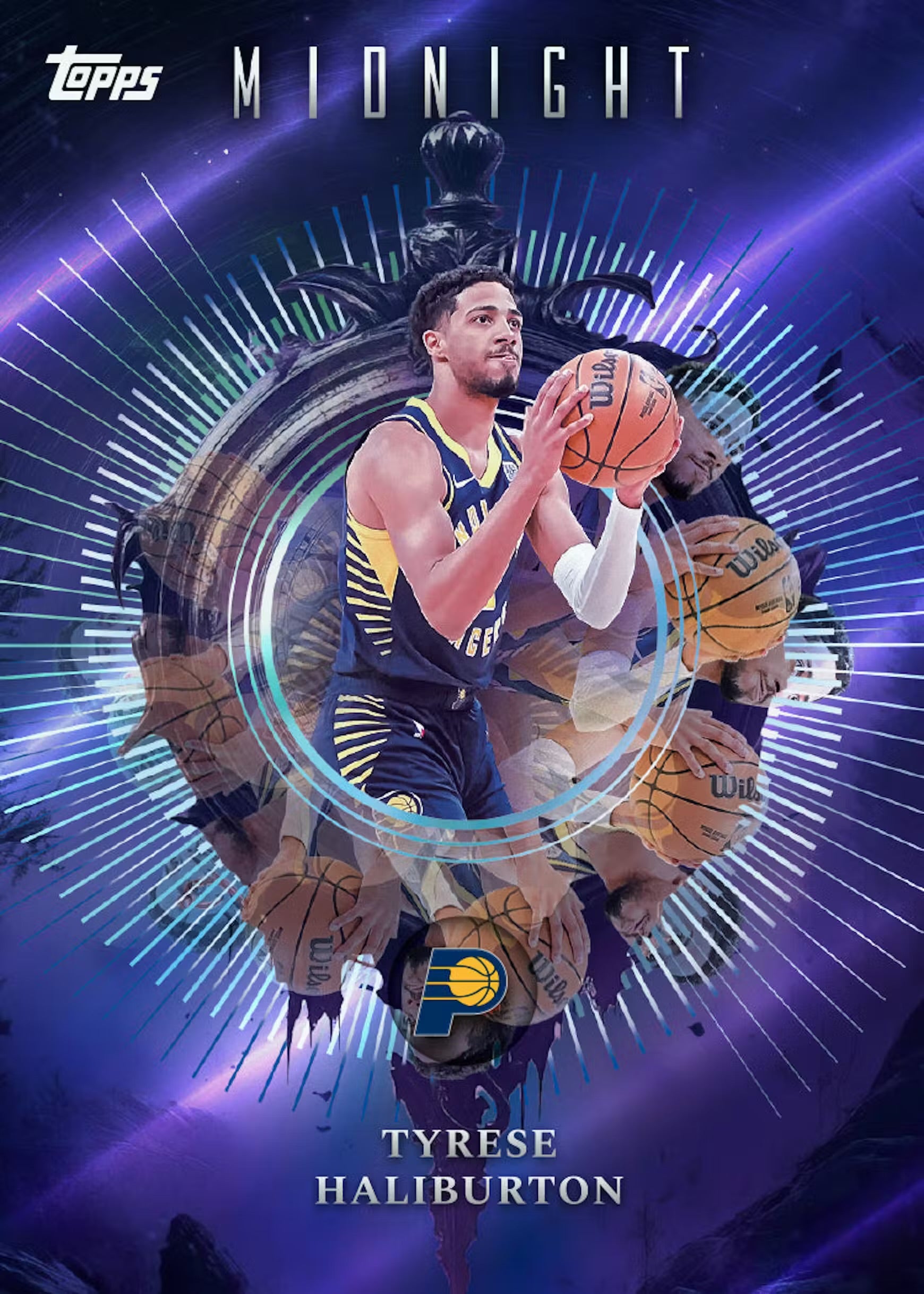 2025-26 Topps Midnight Basketball Hobby Box