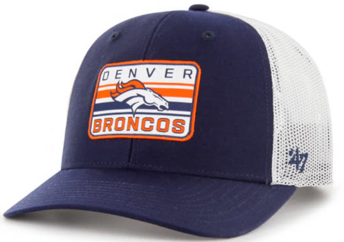 Denver Broncos Light Navy Drifter 47 Trucker Hat