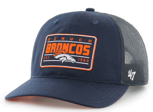 Denver Broncos Navy Hardline 47 Trucker Hat