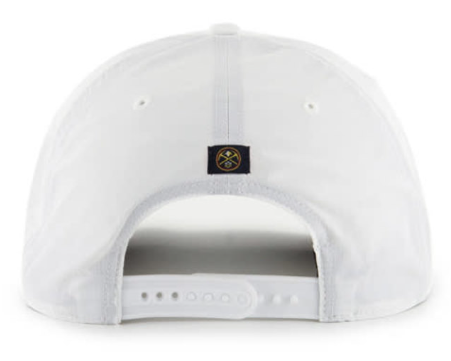 Denver Nuggets White Downburst 47 Hitch Hat