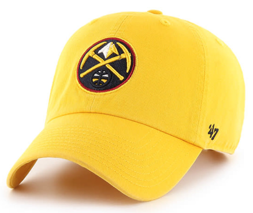 Denver Nuggets Yellow Gold 47 Clean Up