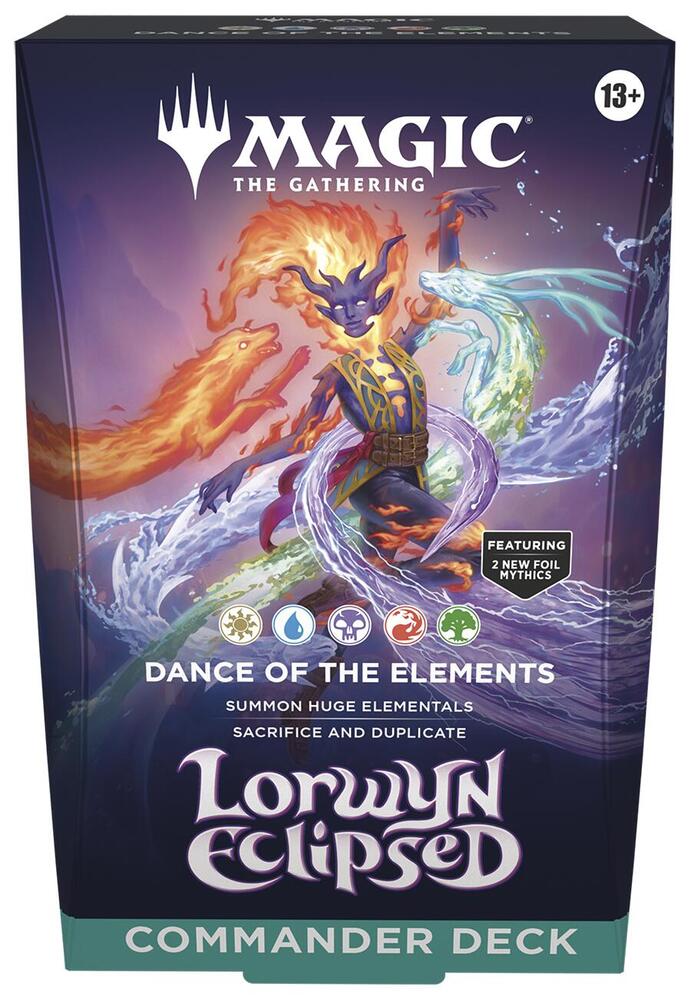 MTG Lorwyn Eclipsed Commander Deck Box (Dance of the Elements)