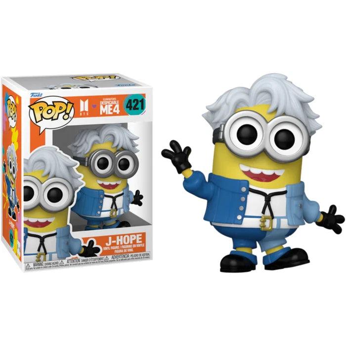 Funko Pop! Despicable Me 4 Pop BTS Collab J-Hope