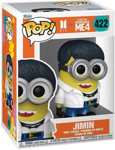 Funko Pop! Despicable Me 4 Pop BTS Collab Jimin