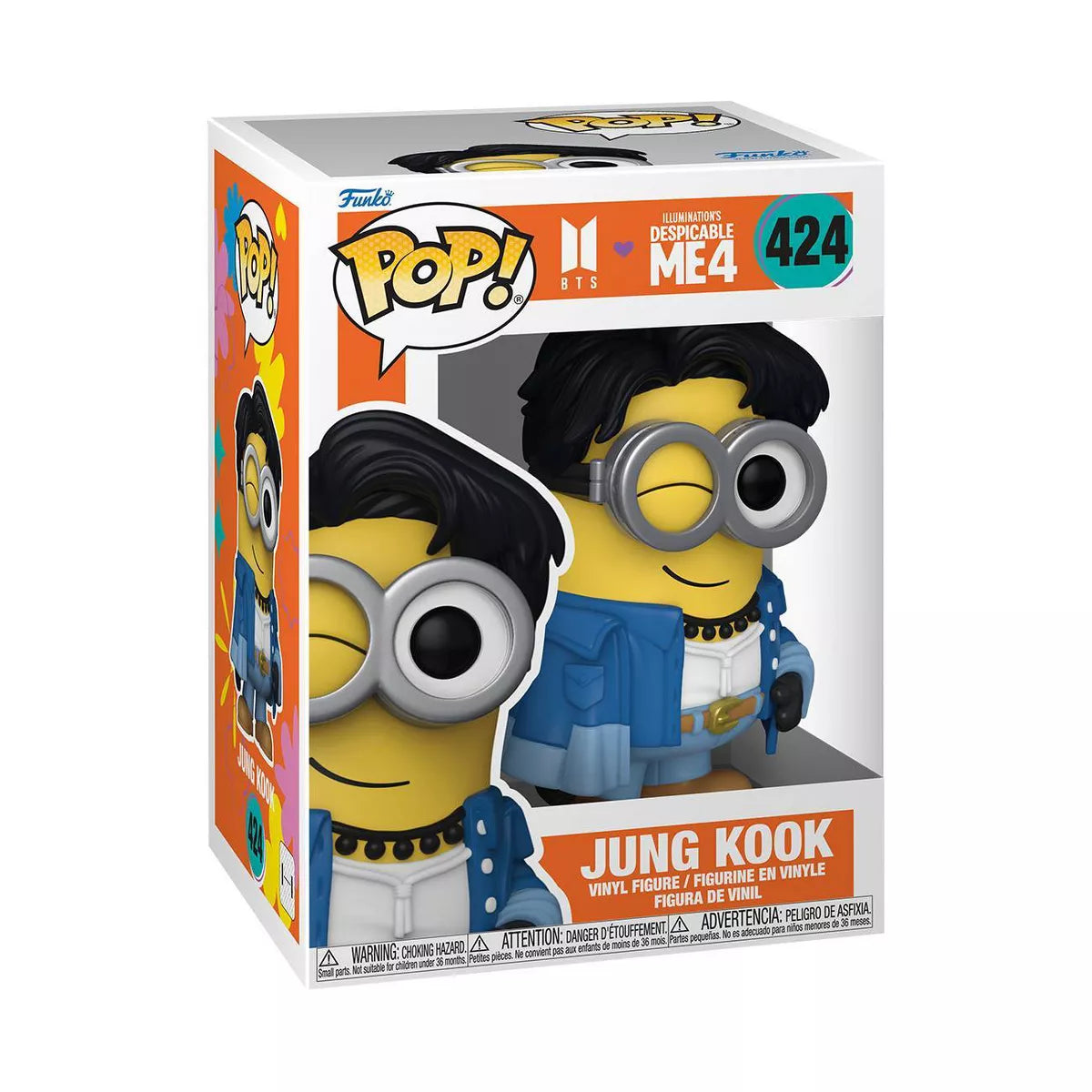 Funko Pop! Despicable Me 4 Pop BTS Collab Jung Kook