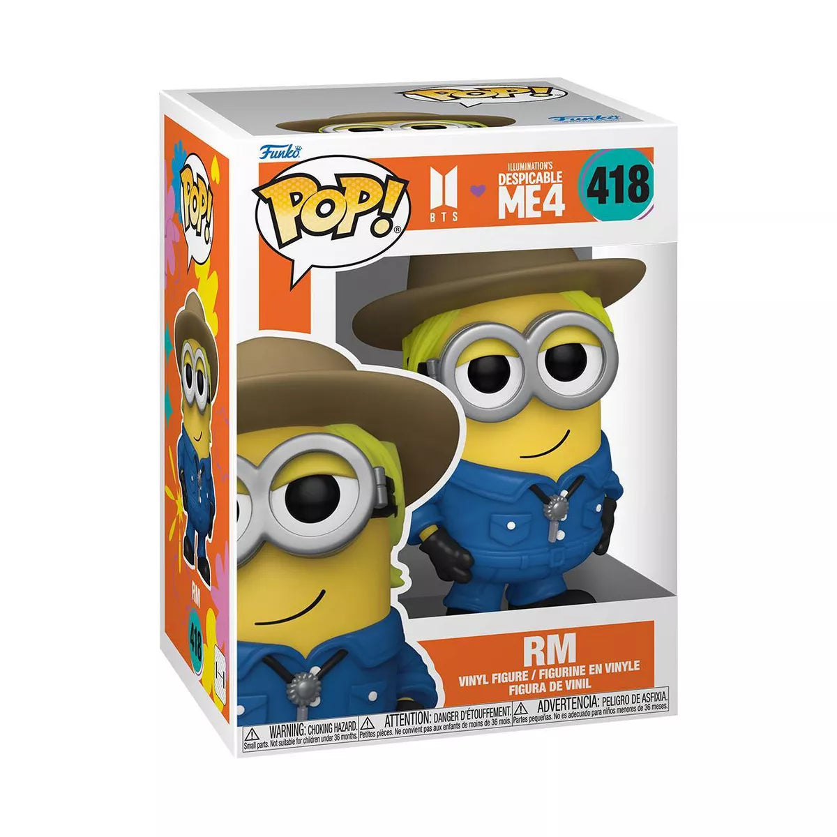 Funko Pop! Despicable Me 4 Pop BTS Collab RM