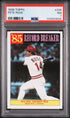 1986 TOPPS 206 PETE ROSE PSA 7 - front