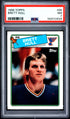 1988 TOPPS 66 BRETT HULL PSA 7 - front