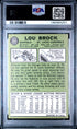 1967 Topps 285 Lou Brock PSA 6
