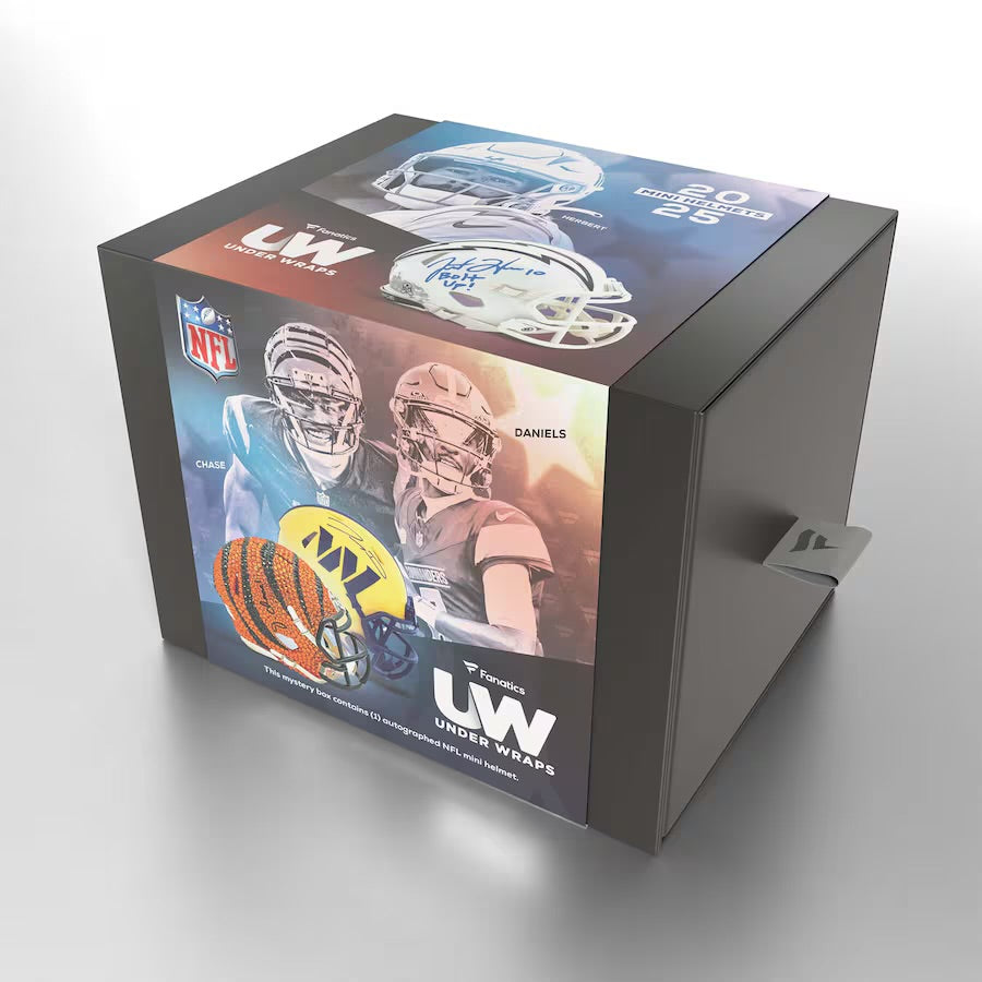 2025 Fanatics Under Wraps NFL Mini Helmet
