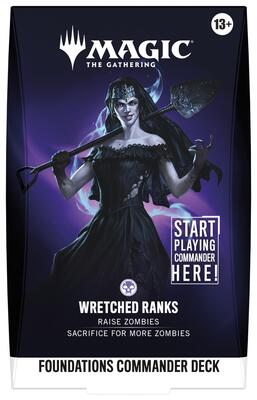MTG Foundations Commander Deck (Wretched Ranks)