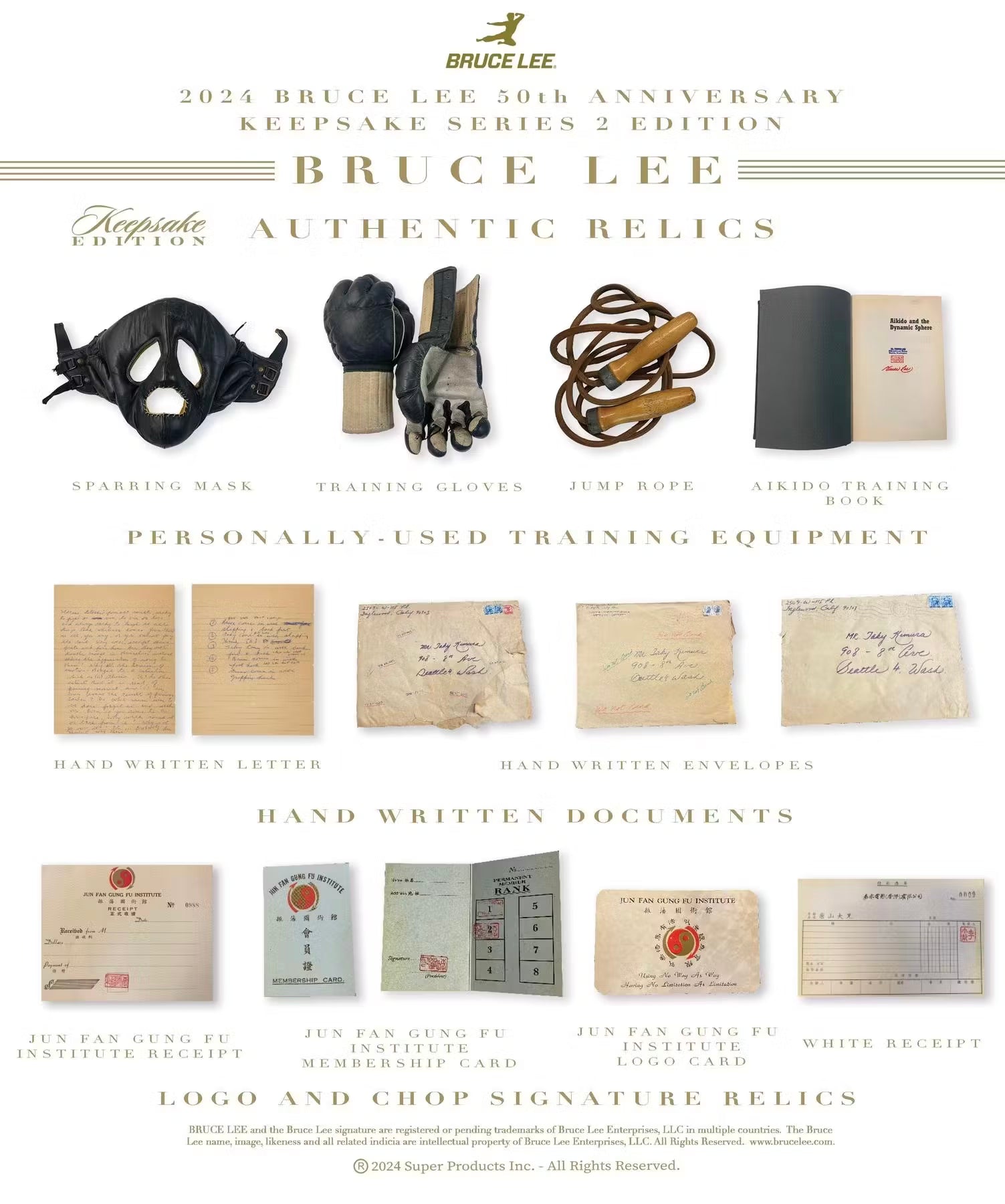 Keepsake Bruce Lee Collection Series 2 Hobby Box