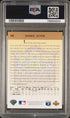 1993 UPPER DECK 449 DEREK JETER PSA 7 - back